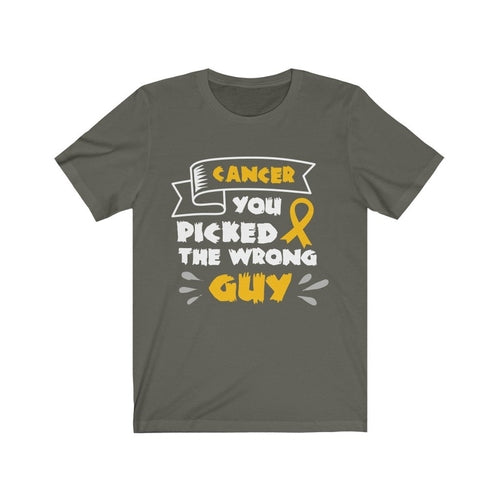 Cancer You picked the Wrong Guy T-Shirt