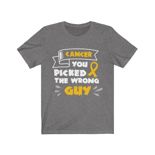 Cancer You picked the Wrong Guy T-Shirt