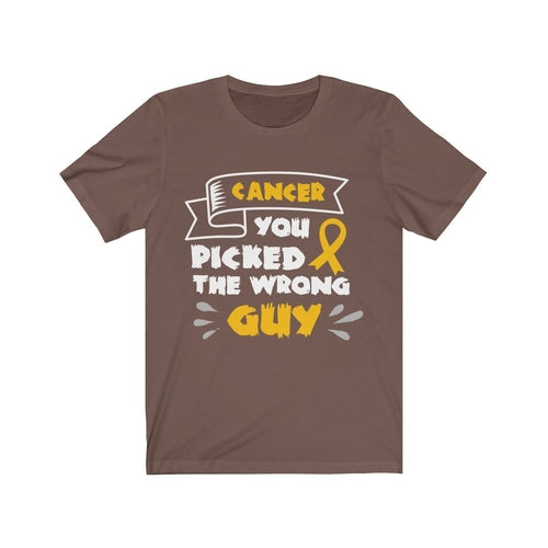 Cancer You picked the Wrong Guy T-Shirt