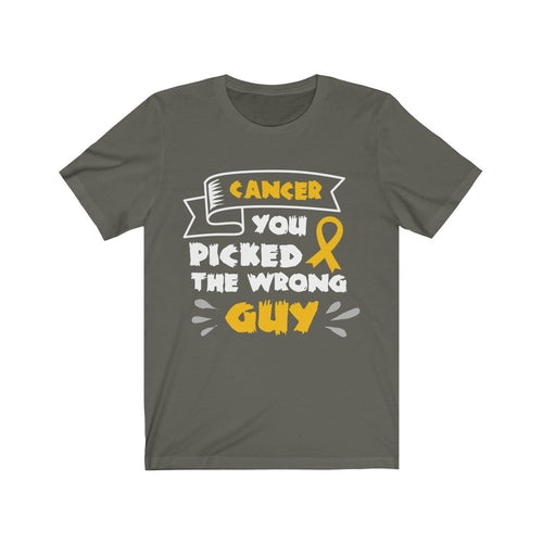 Cancer You picked the Wrong Guy T-Shirt