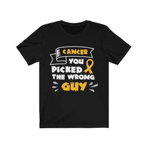 Cancer You picked the Wrong Guy T-Shirt