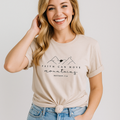 Faith Can Move Mountains T-Shirt, Inspirational Tee